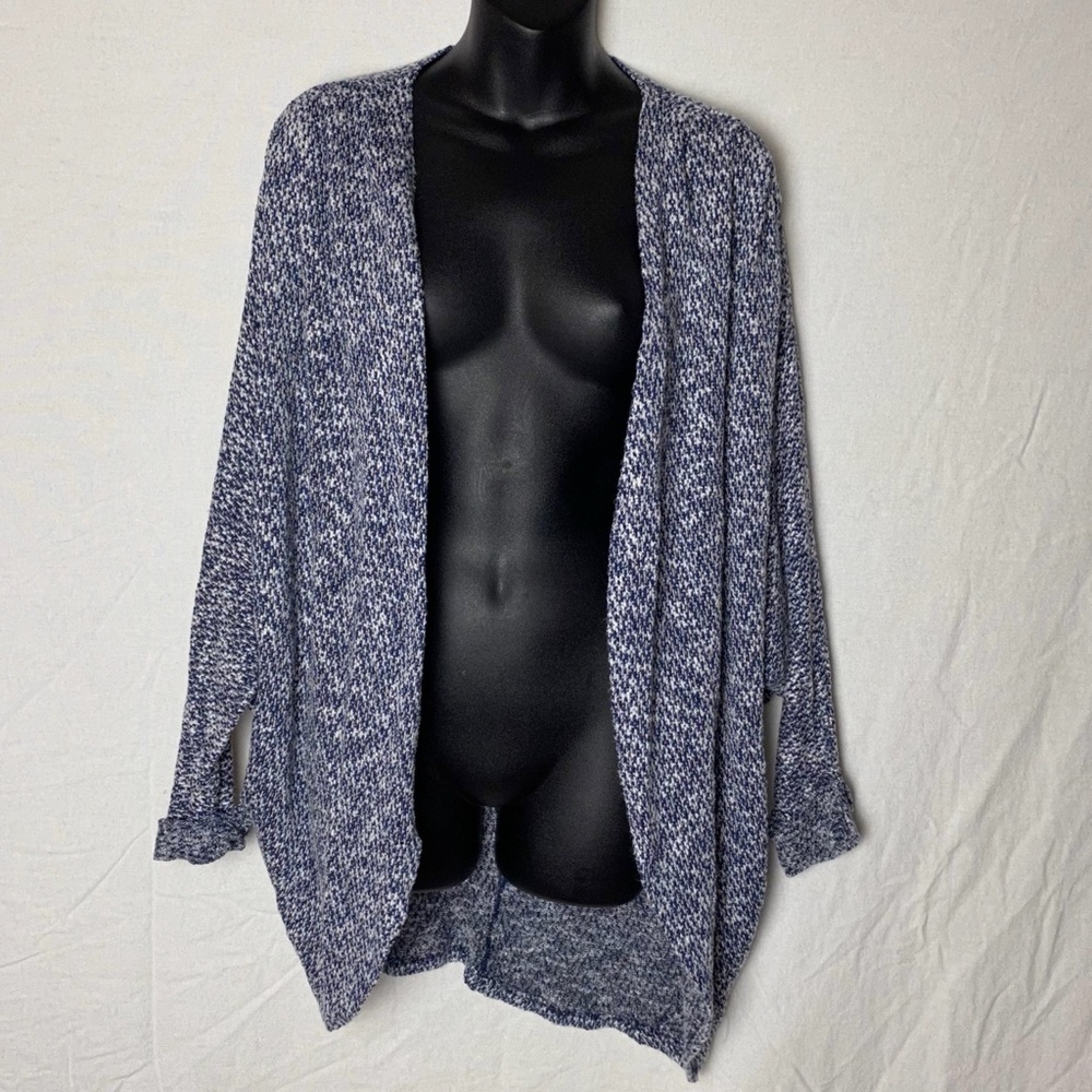 Blue Knit Cardigan